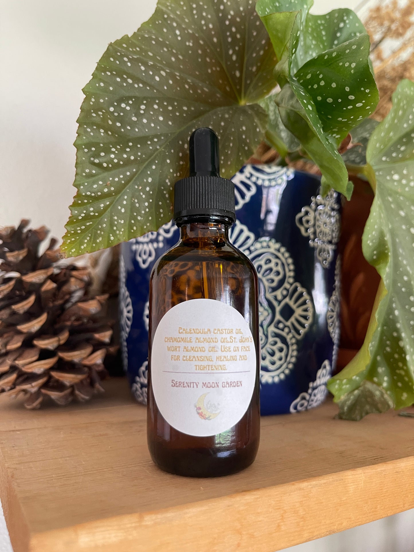 Daily gentle herbal face oil