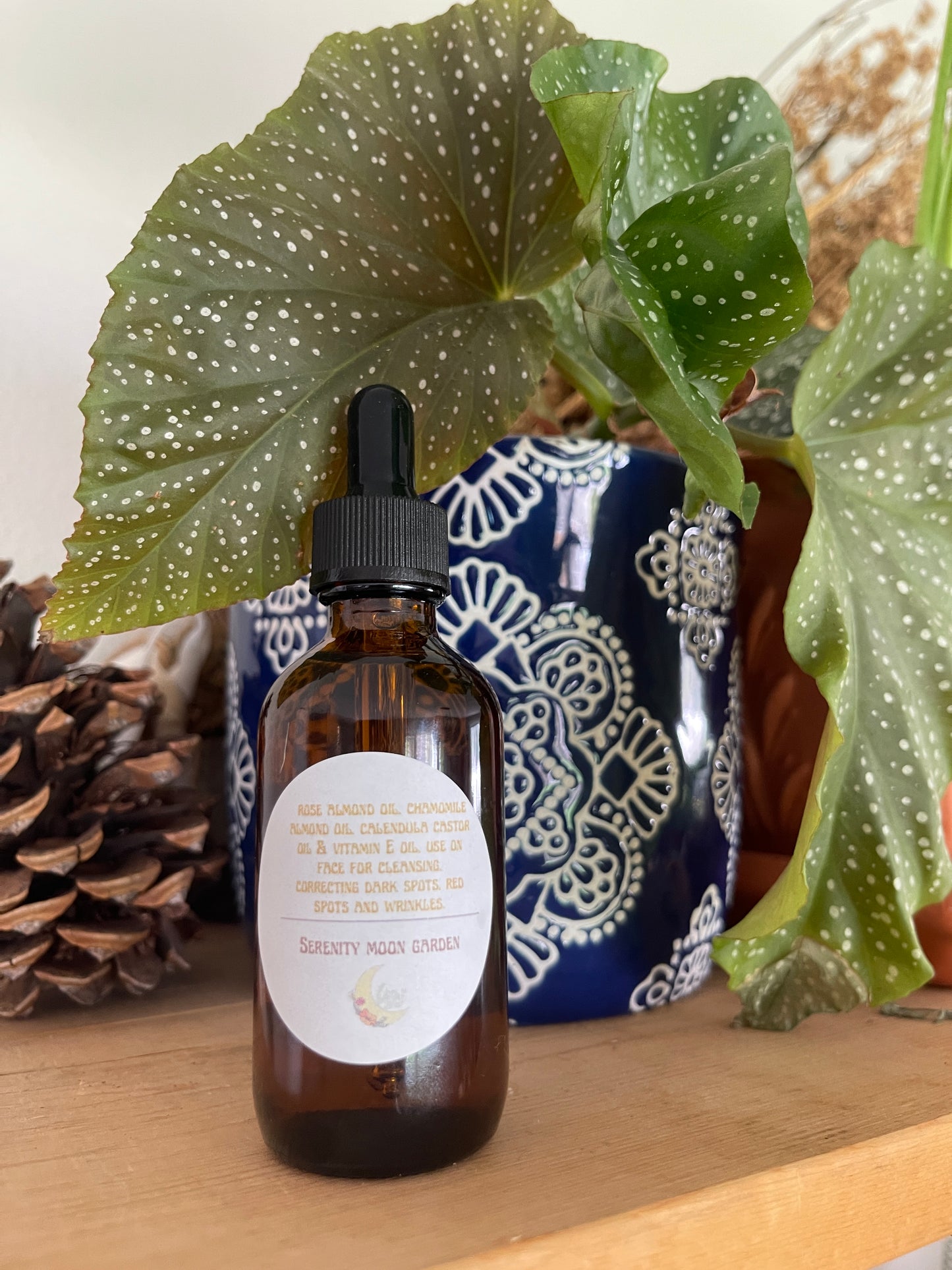 Acne & healing herbal face oil