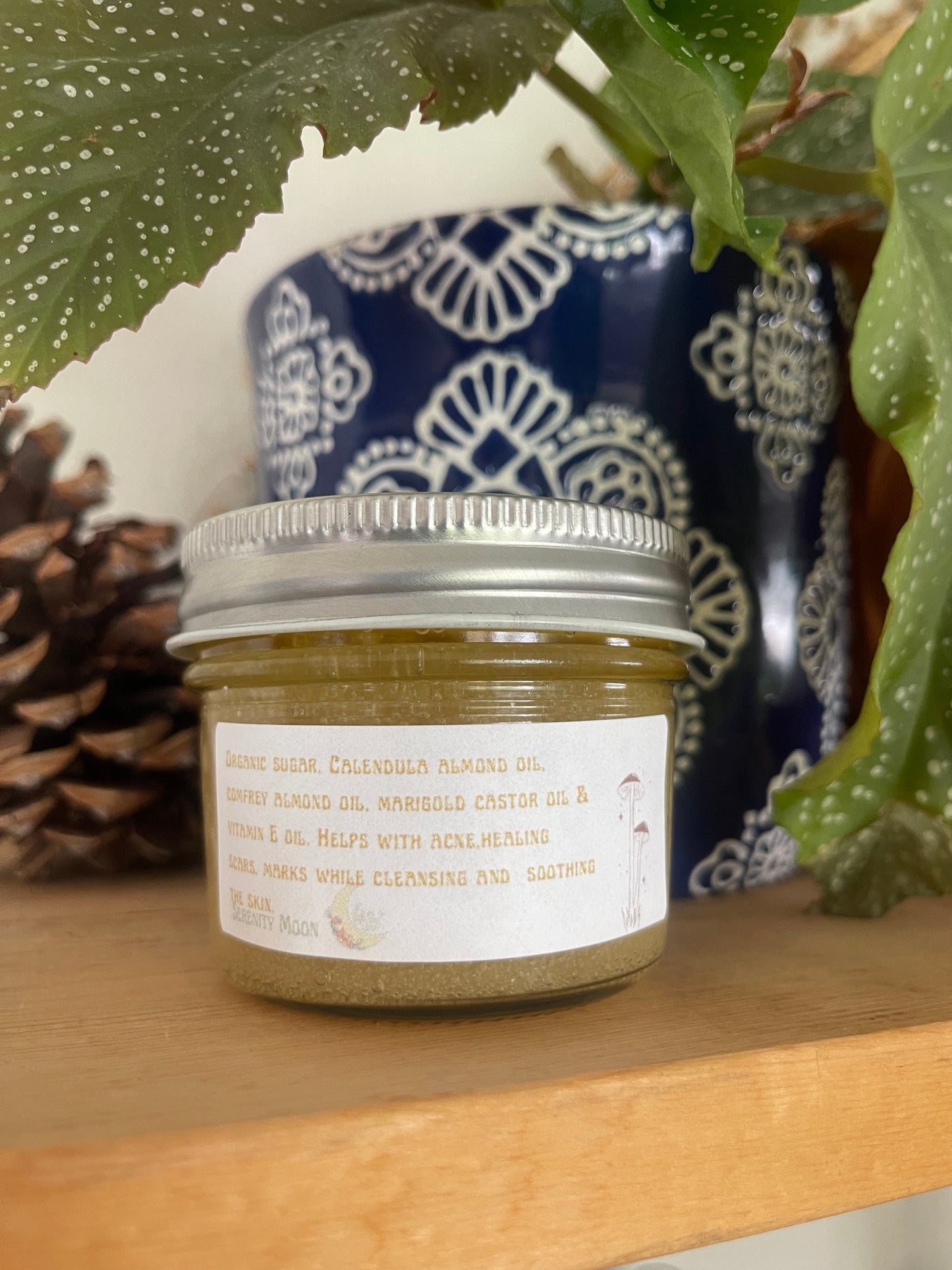 Herbal Acne healing face scrub