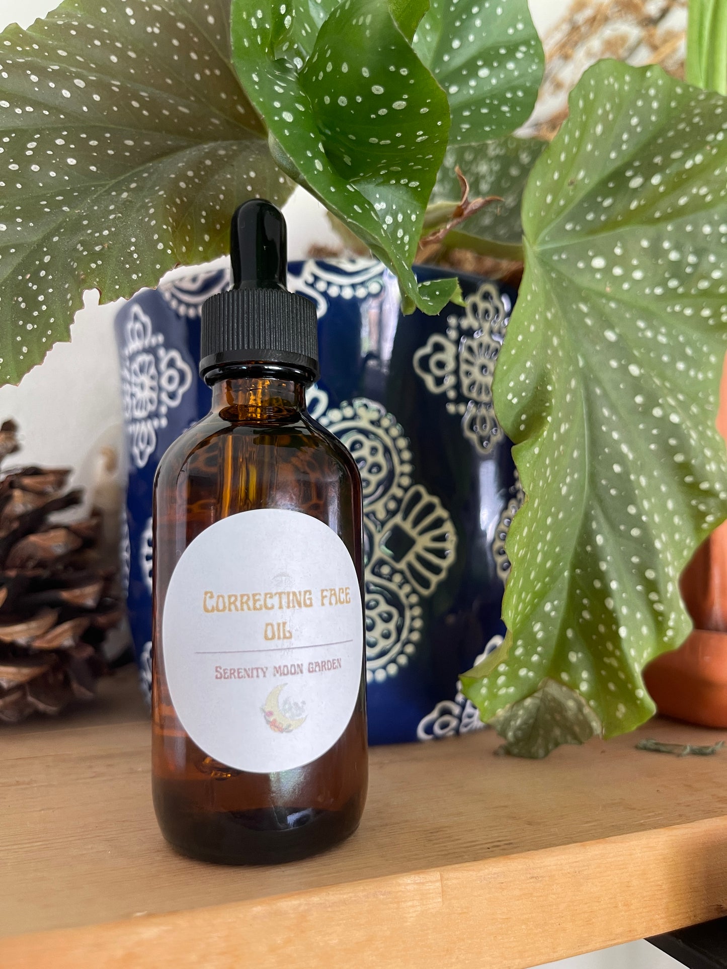 Correction face oil