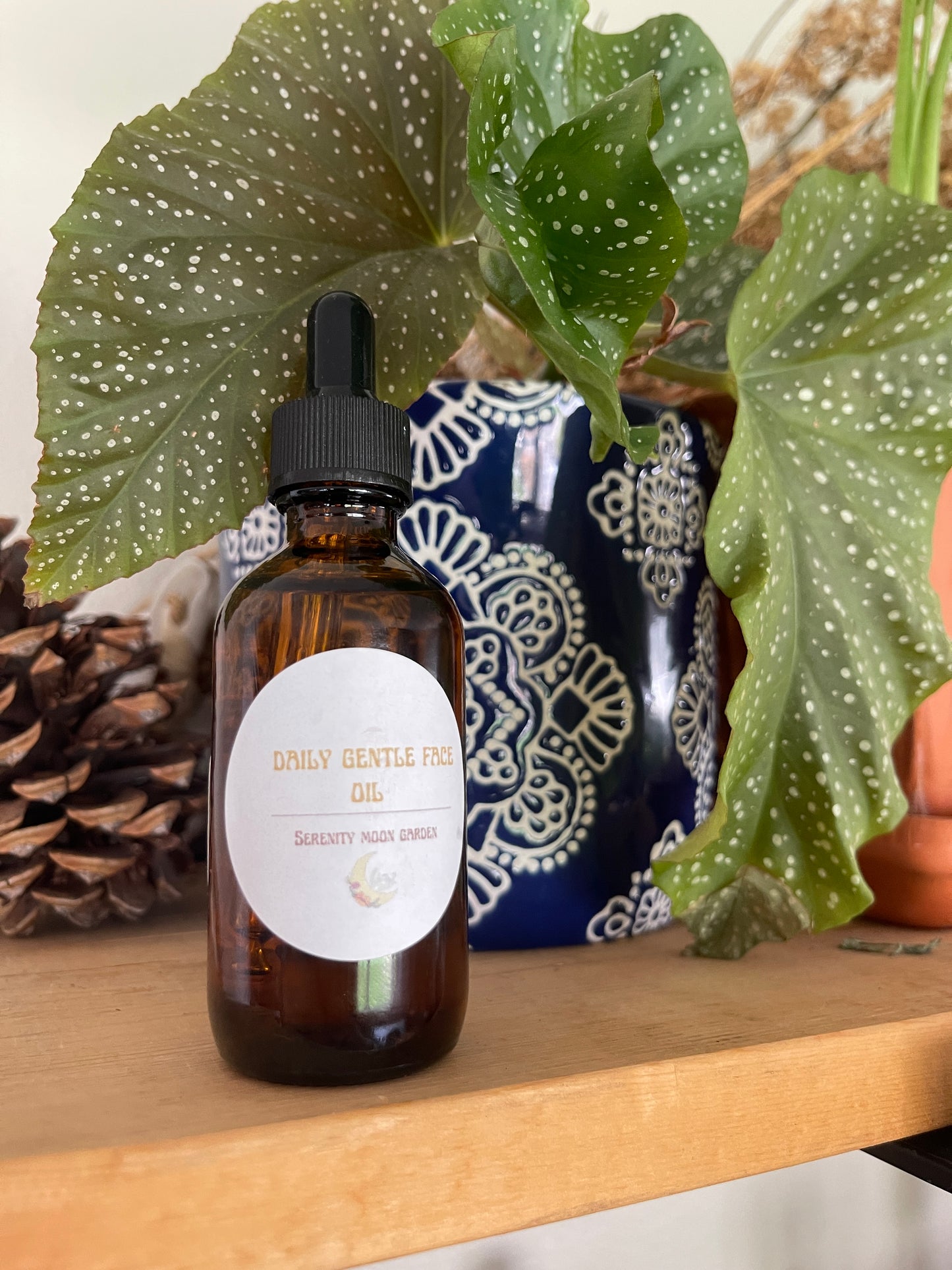 Daily gentle herbal face oil