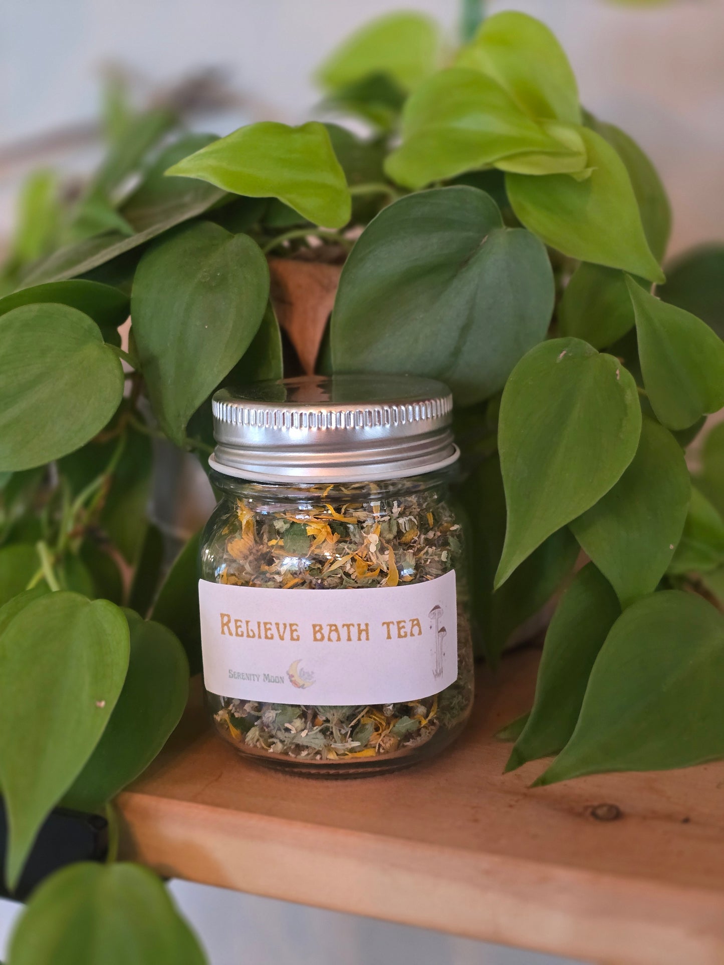 Relieve bath tea