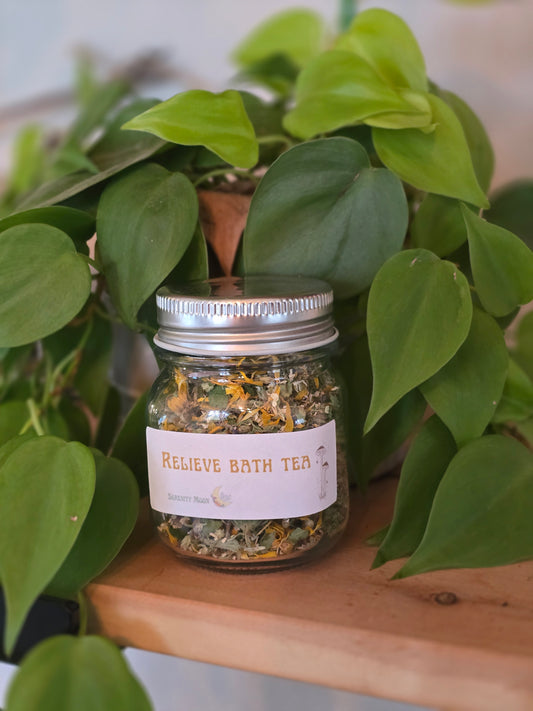 Relieve bath tea